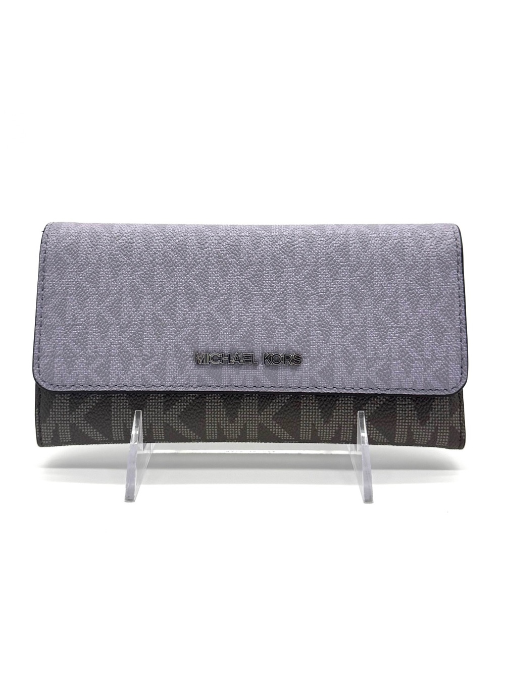 Michael Kors Large Jet Set Travel Trifold Wallet - Lilac